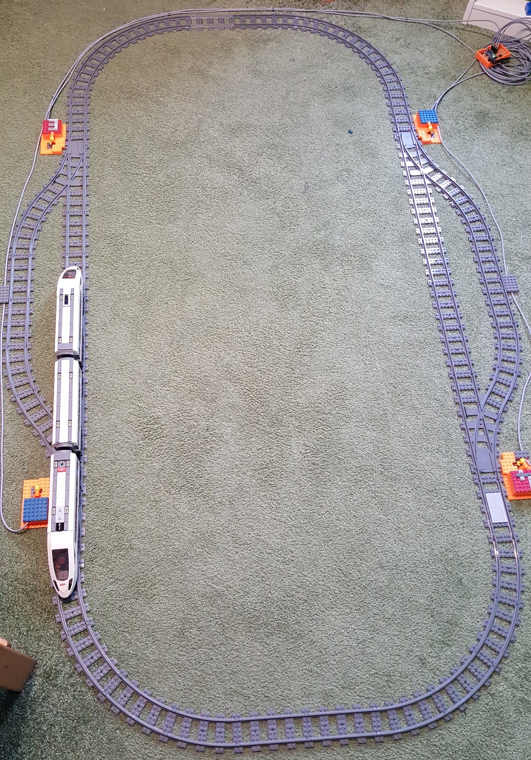 Miniatura 2 do modelo 3D Lego Train Switch Servo Mount