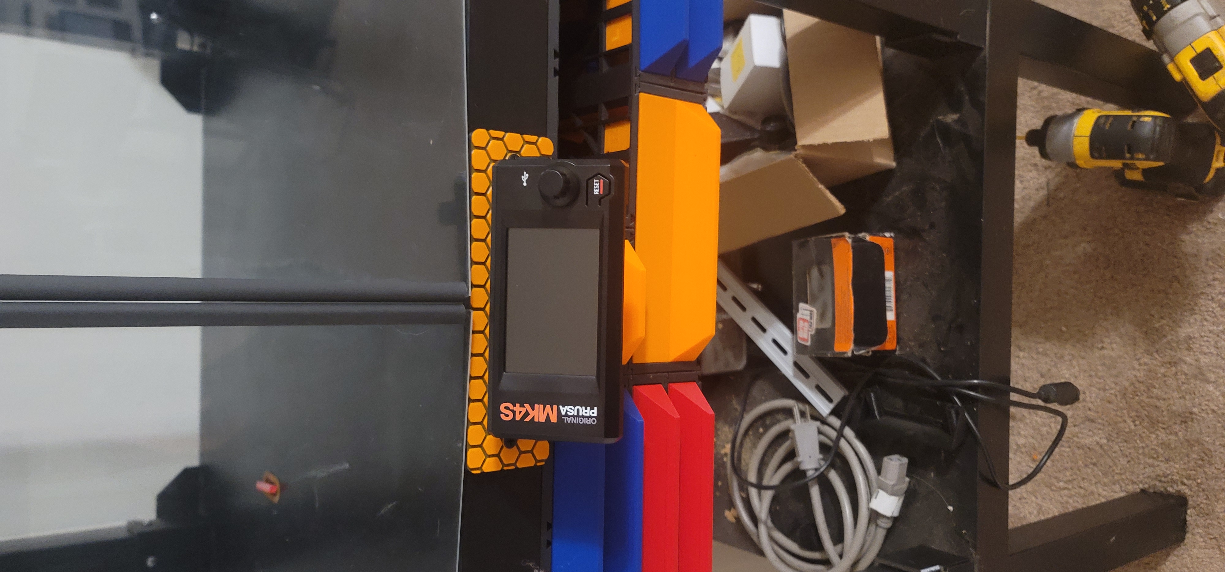 MK4s Exterior LCD mount for Lack Enclosure