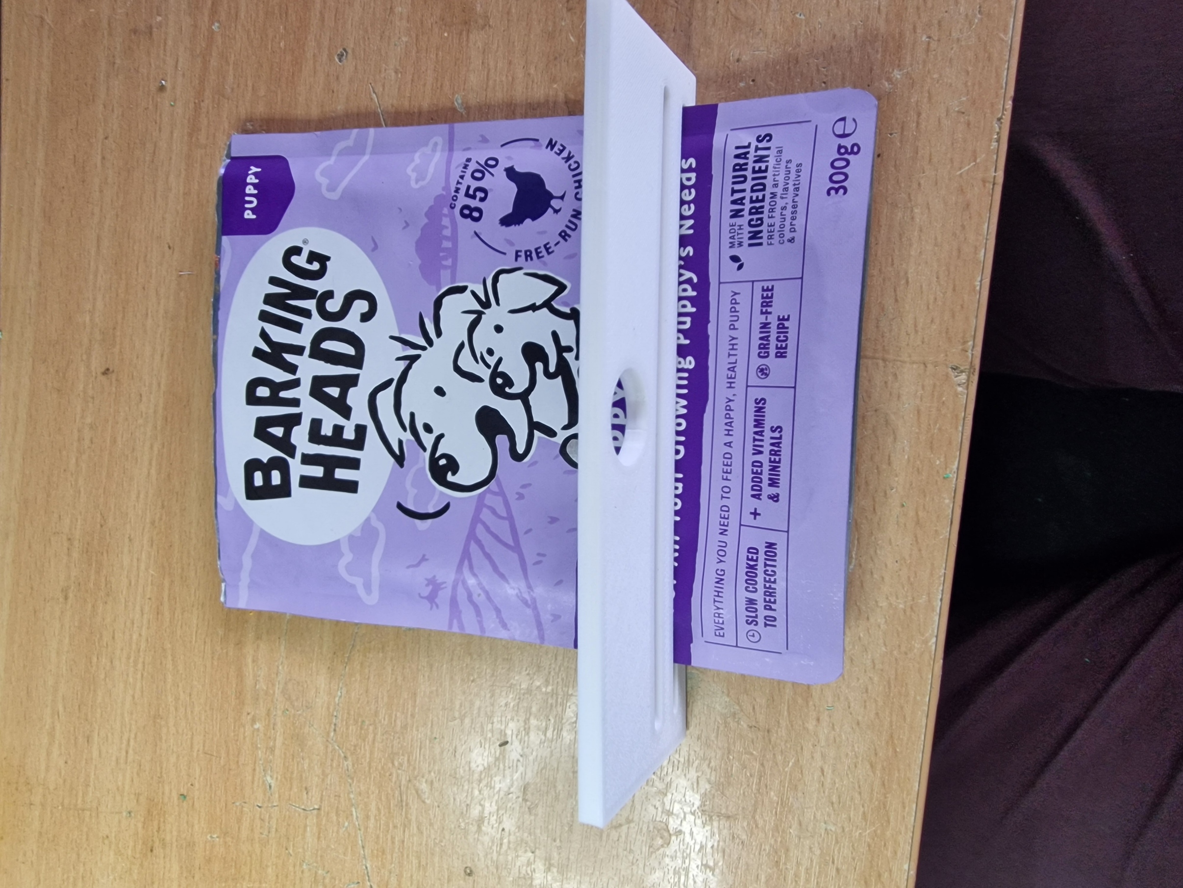 Pet food pouch squeezer by Barkingmad15 Download free STL model