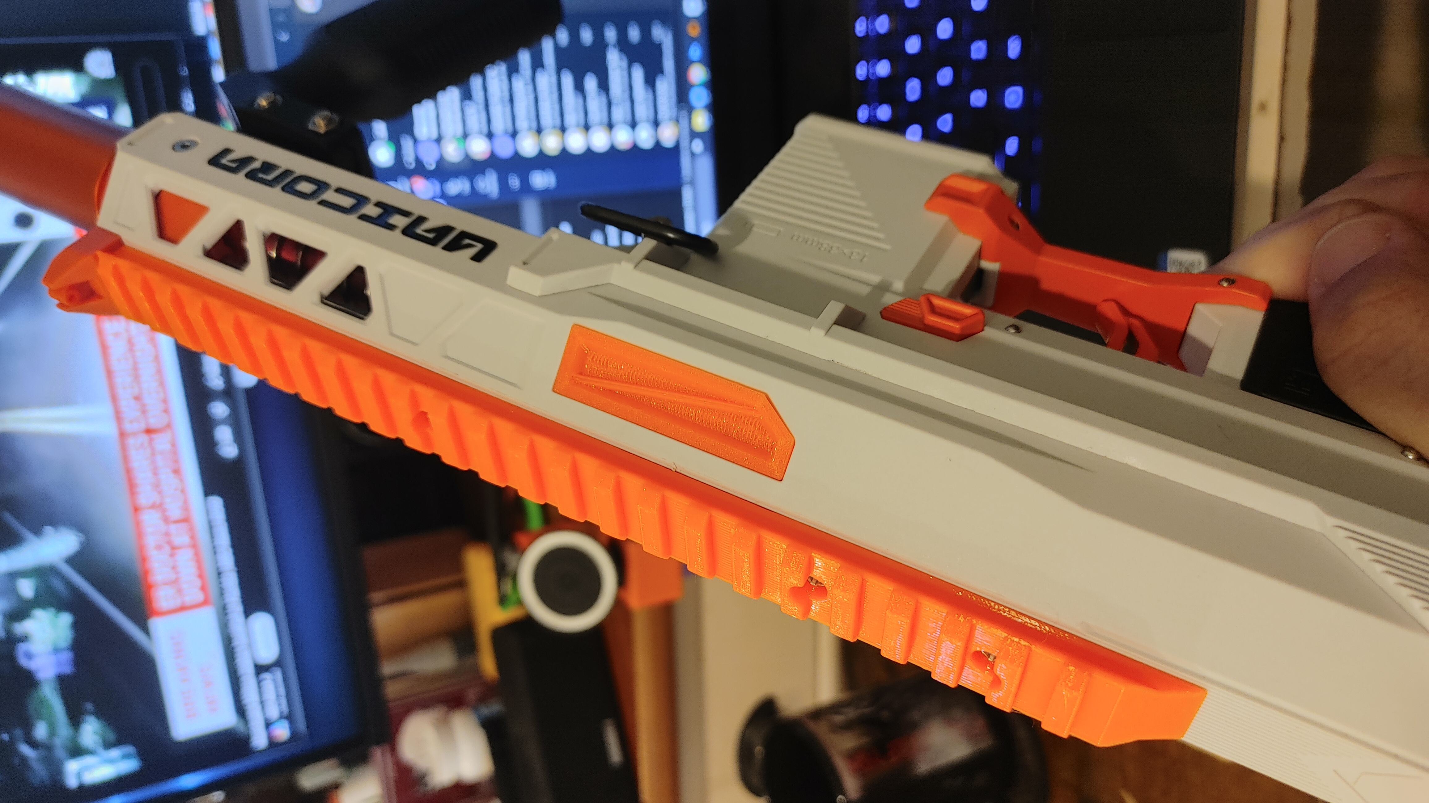 XYL KM9 Unicorn Top Rail