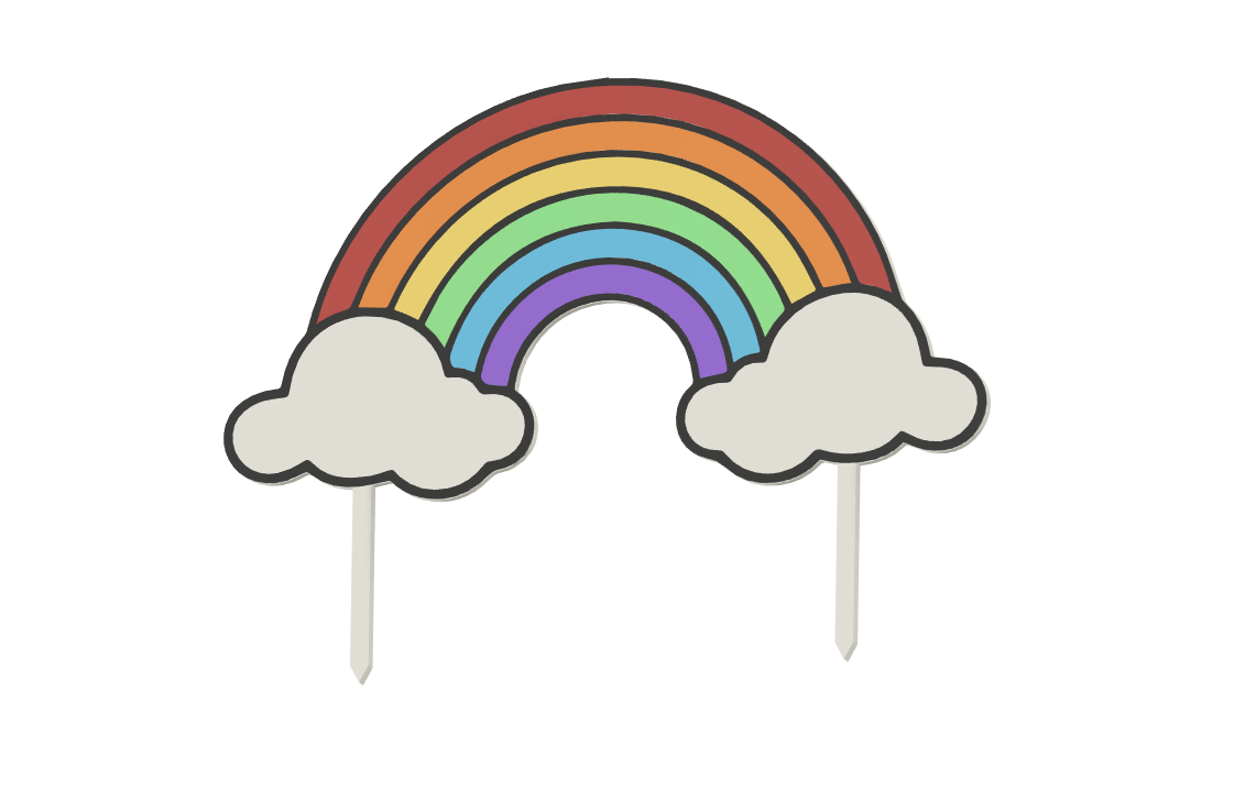 Arco Iris Topper