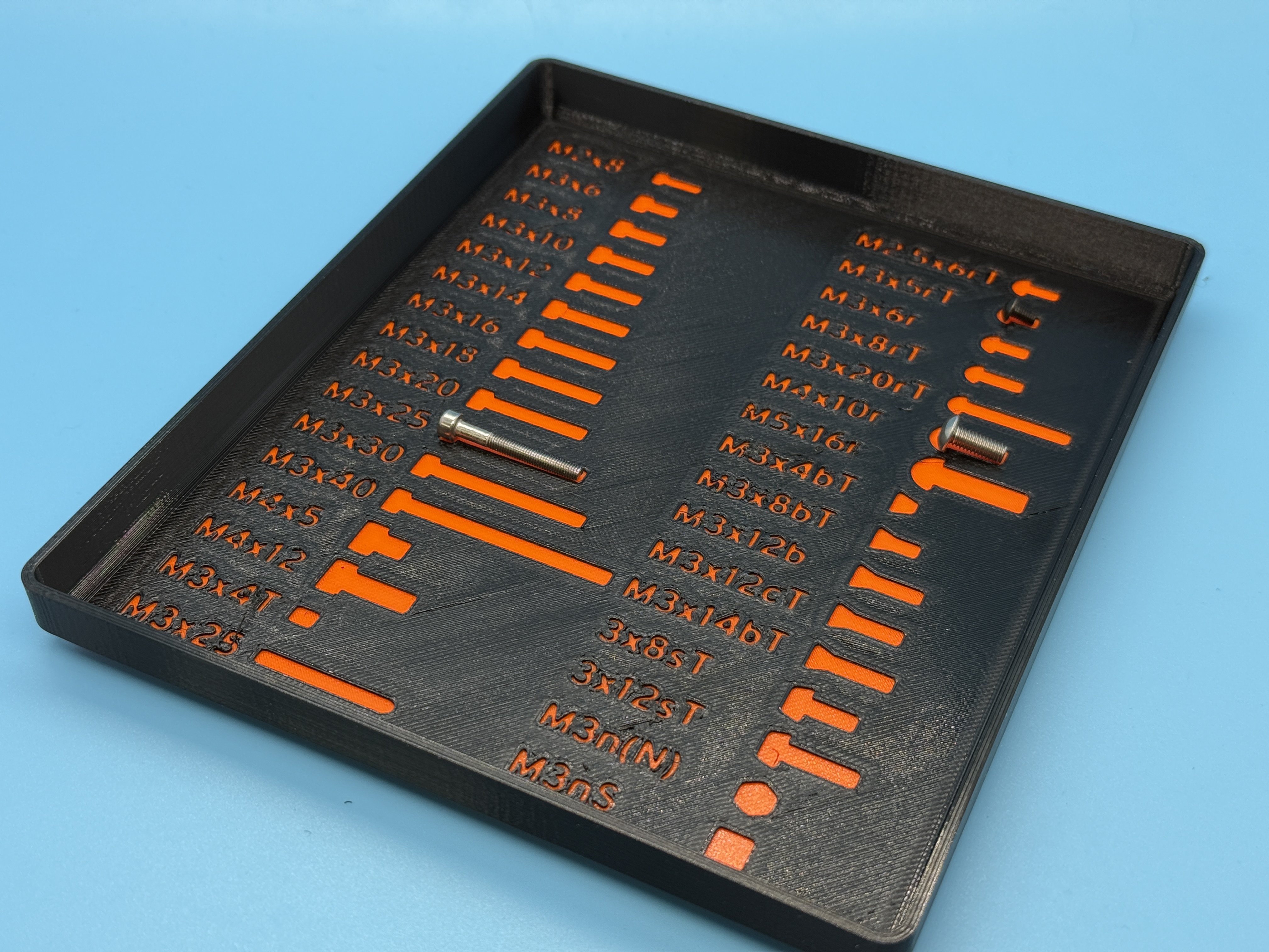 Comprehensive Sorting/Sizing Tray for Prusa Fasteners and Spare Parts — miniatura 2