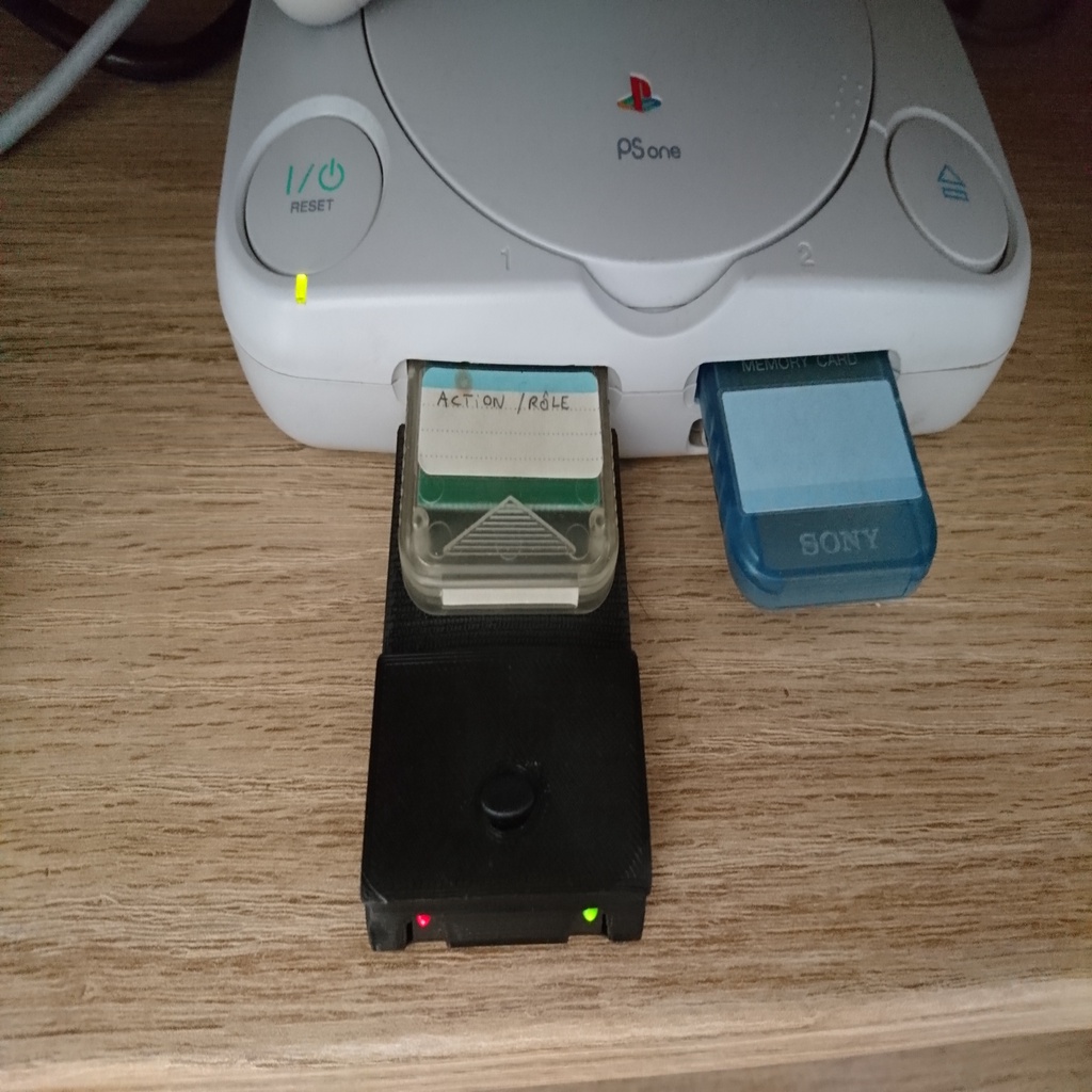 Low profile wireless plastic cover for PS1