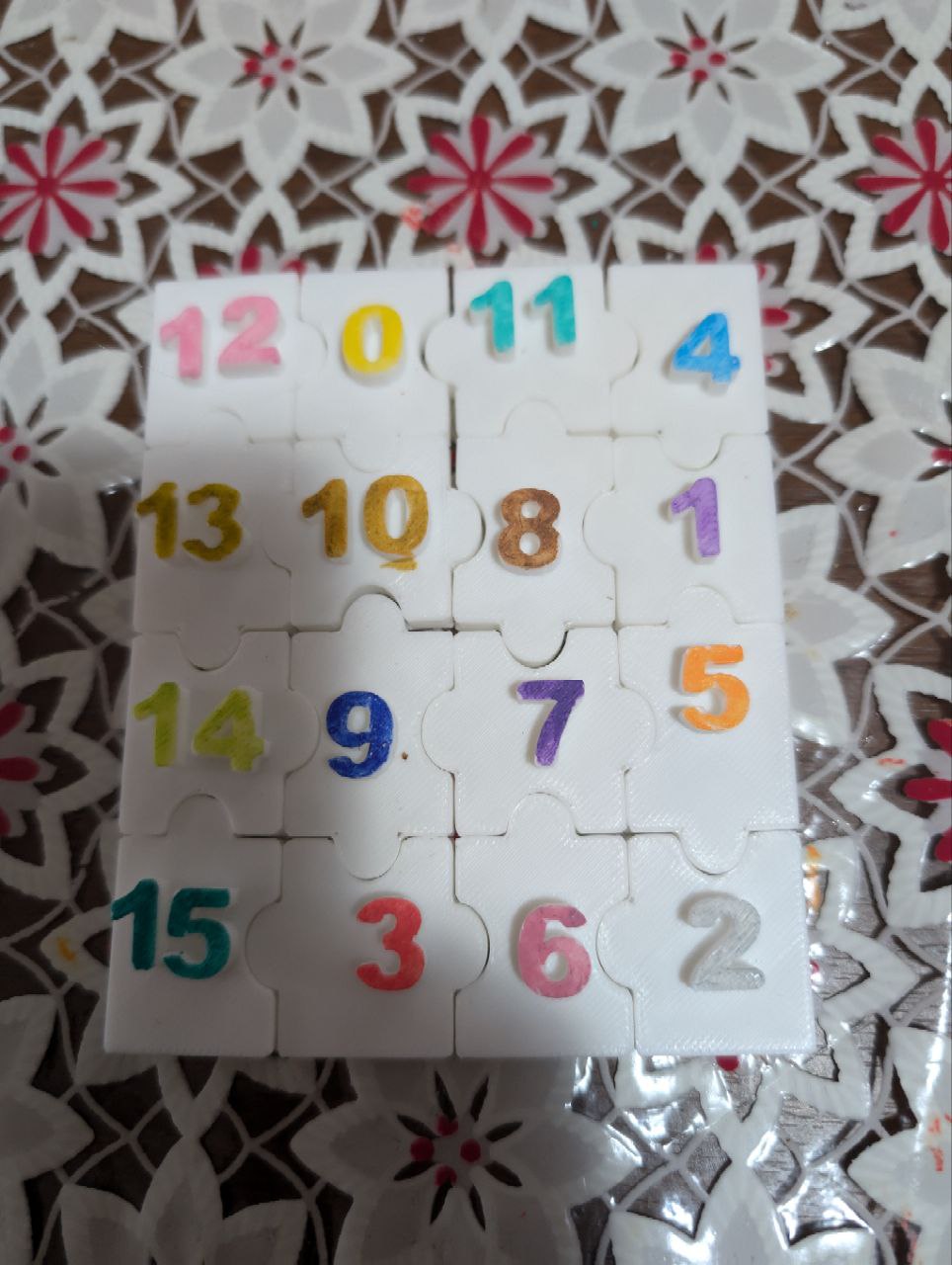 Educational Number Puzzle: Learning and Creativity Through Logical Play — miniatura 2