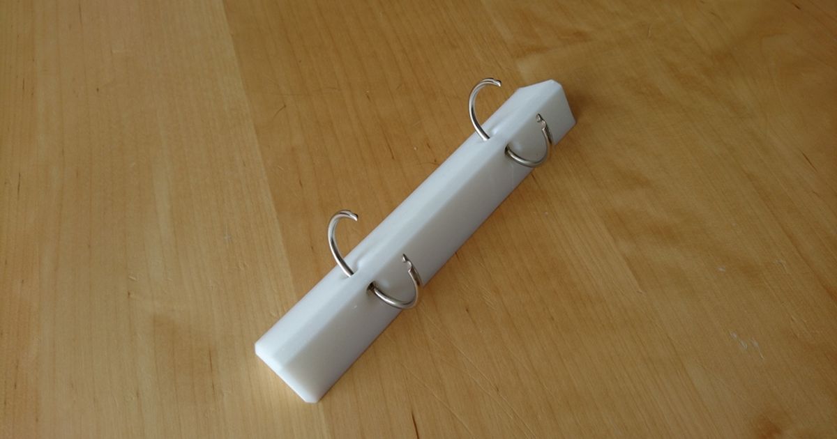 Binder clasp by Liartes Download free STL model