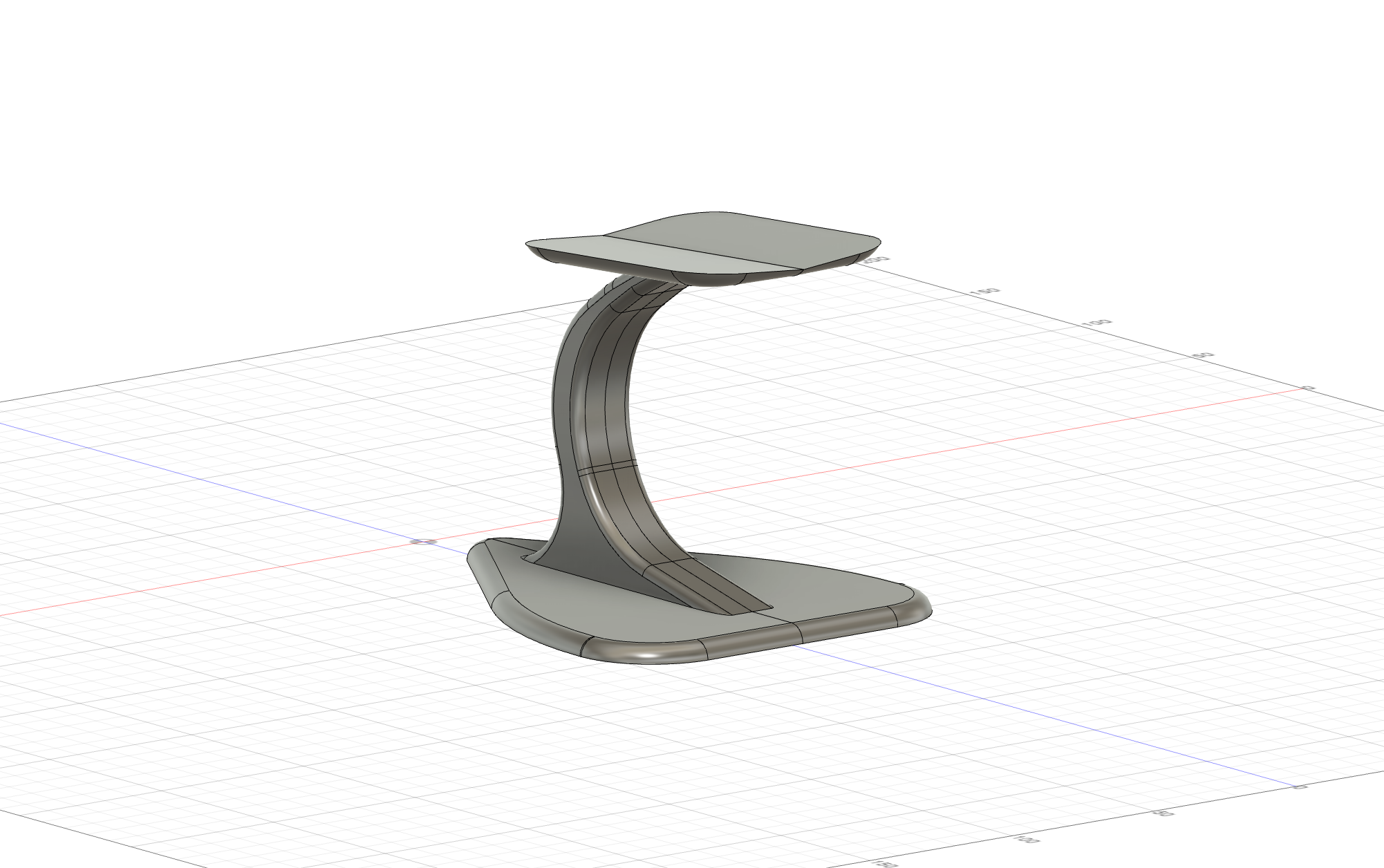 Stand/Holder for the A6M2 ZERO airplane from 3dlabprint by cristim1x