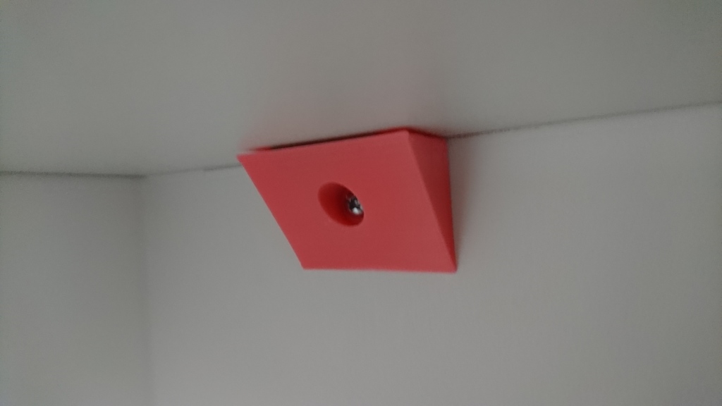 Tiny wall shelf support