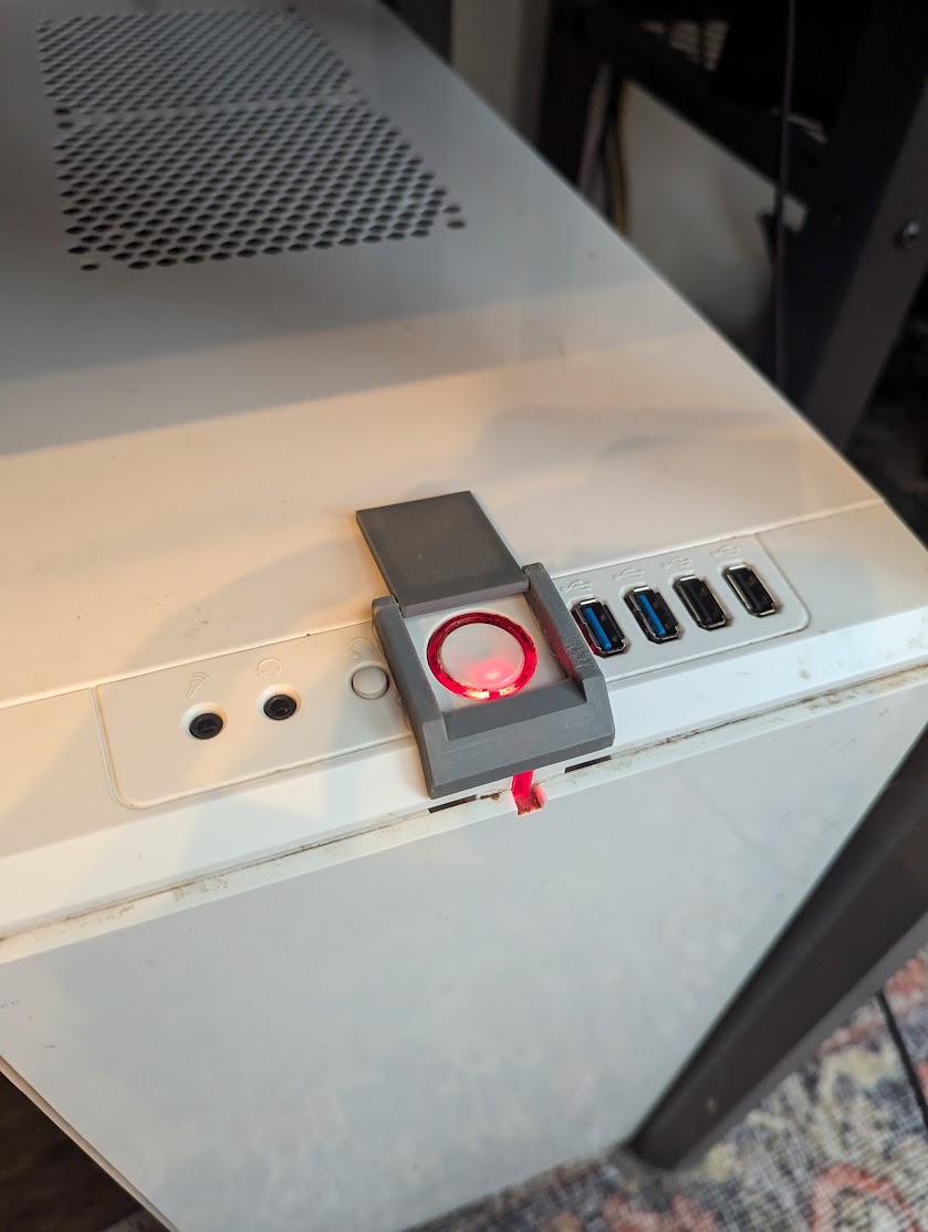PC Power Button Cover