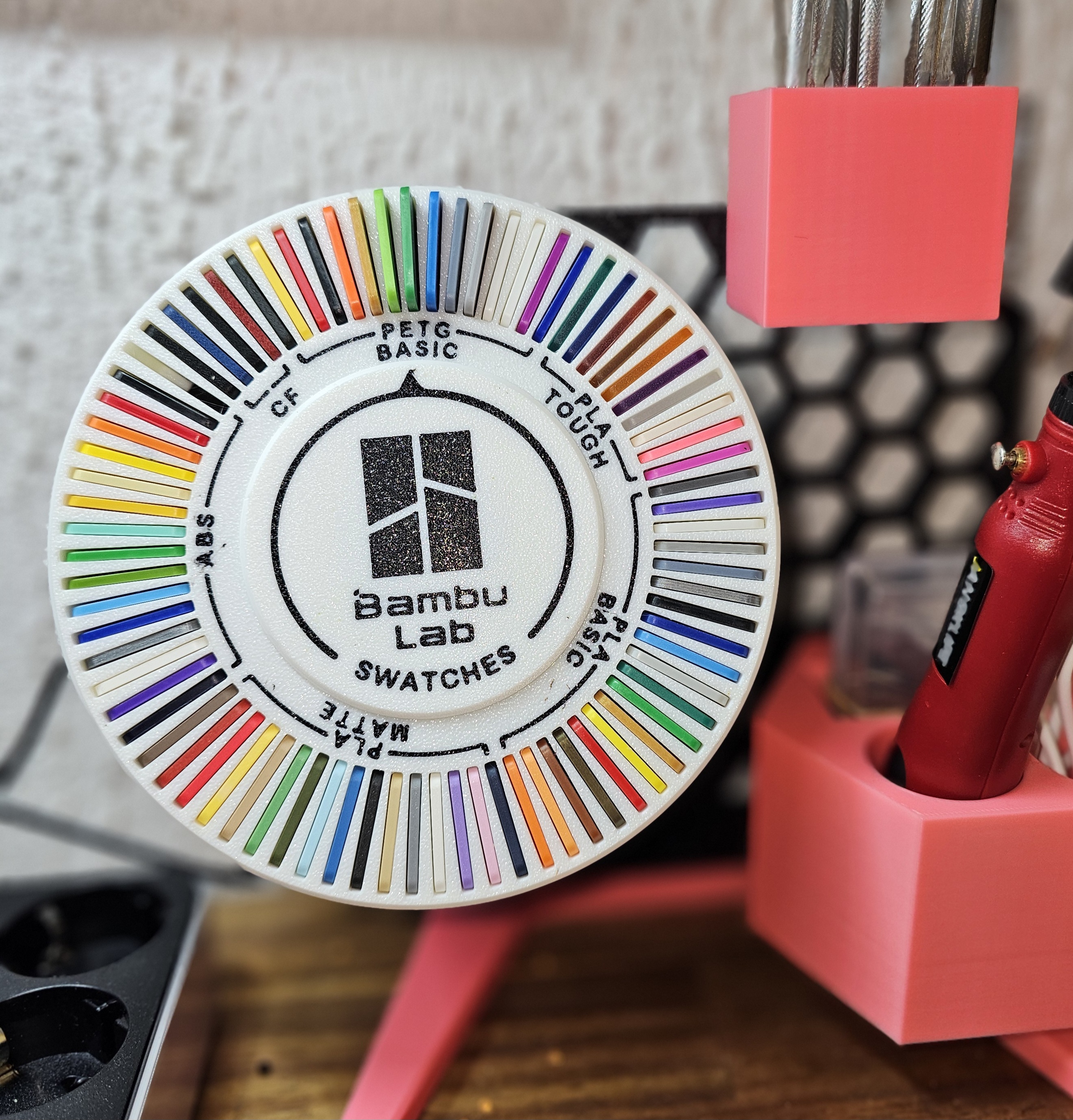 Bambu Filament Swatches Carousel for HSW