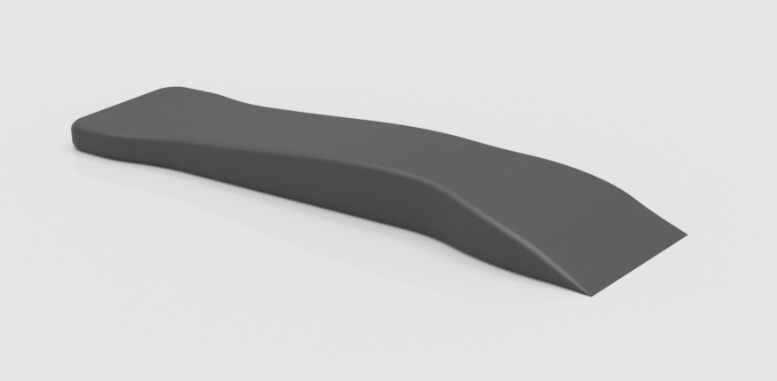 Shapely Print Bed Scraper