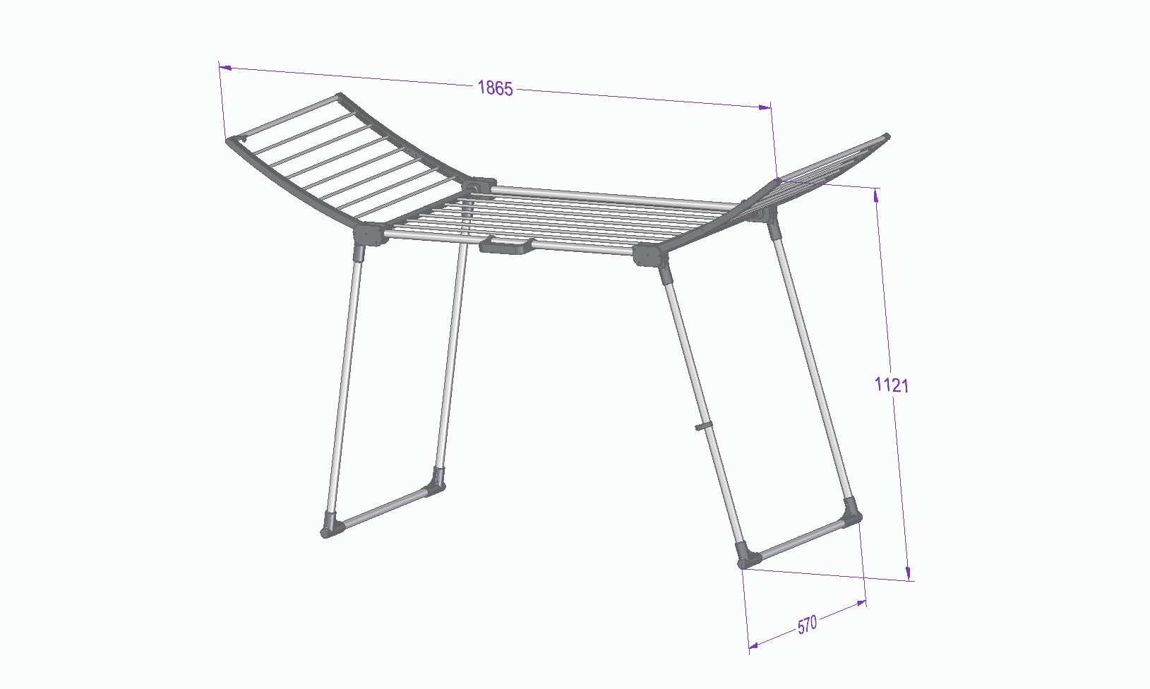 Clothes Drying Rack - Wäscheständer — thumbnail 8