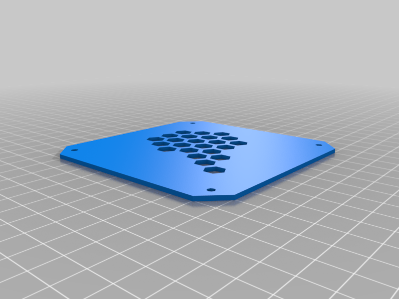 raspberry pi 3 and 4 desktop case remix
