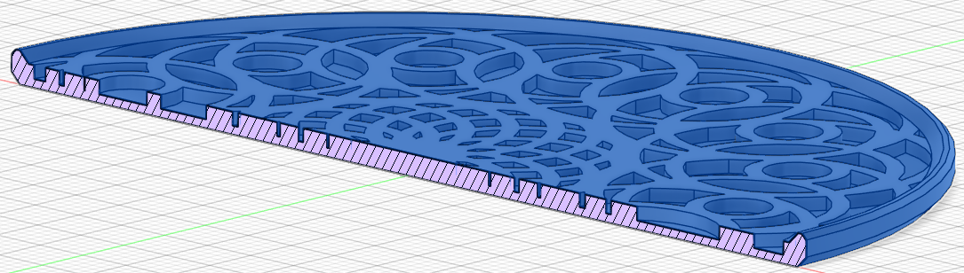 Miniatura 2 do modelo 3D Coaster - Circles