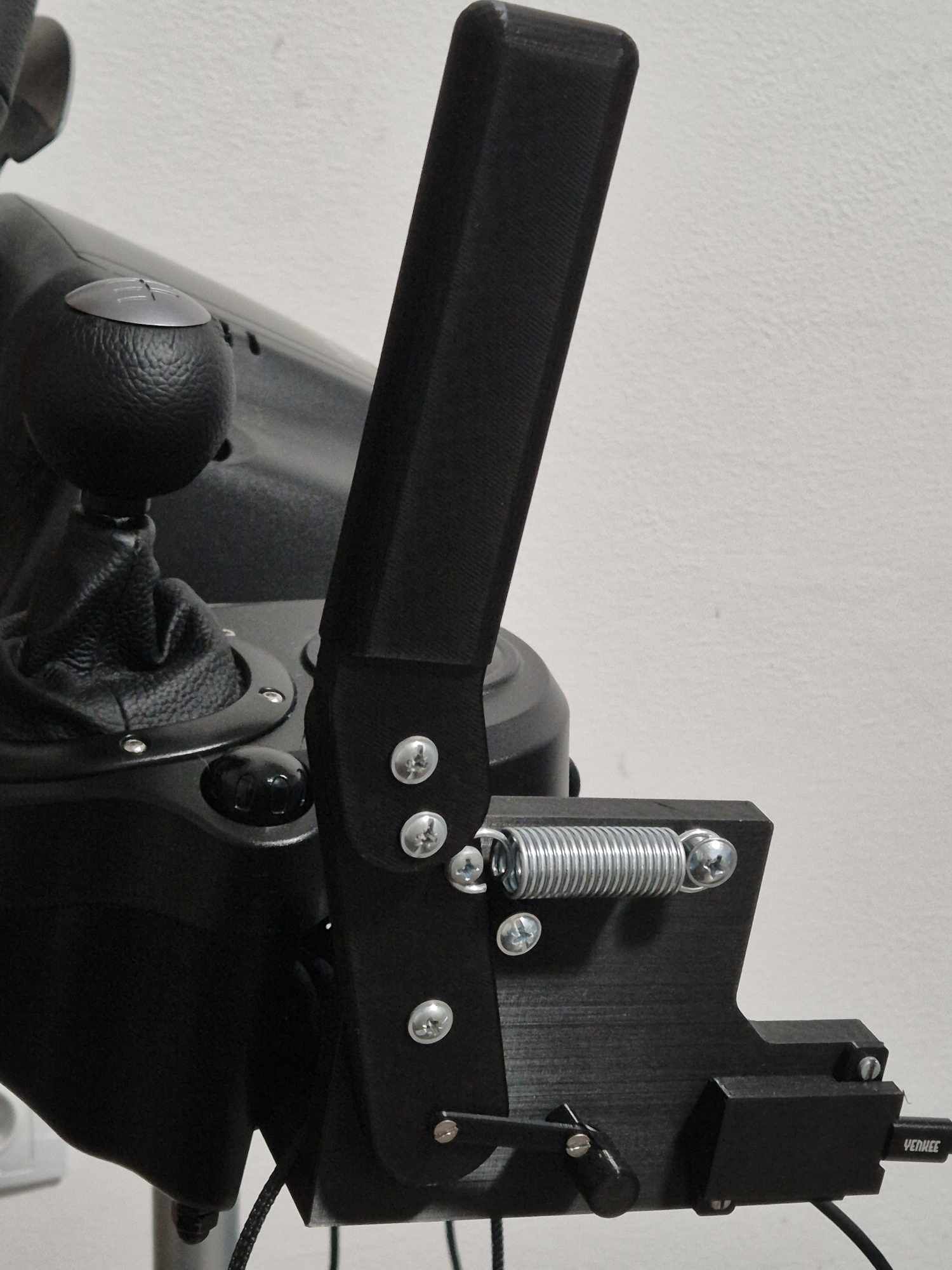 Sim racing handbrake for Logitech G920