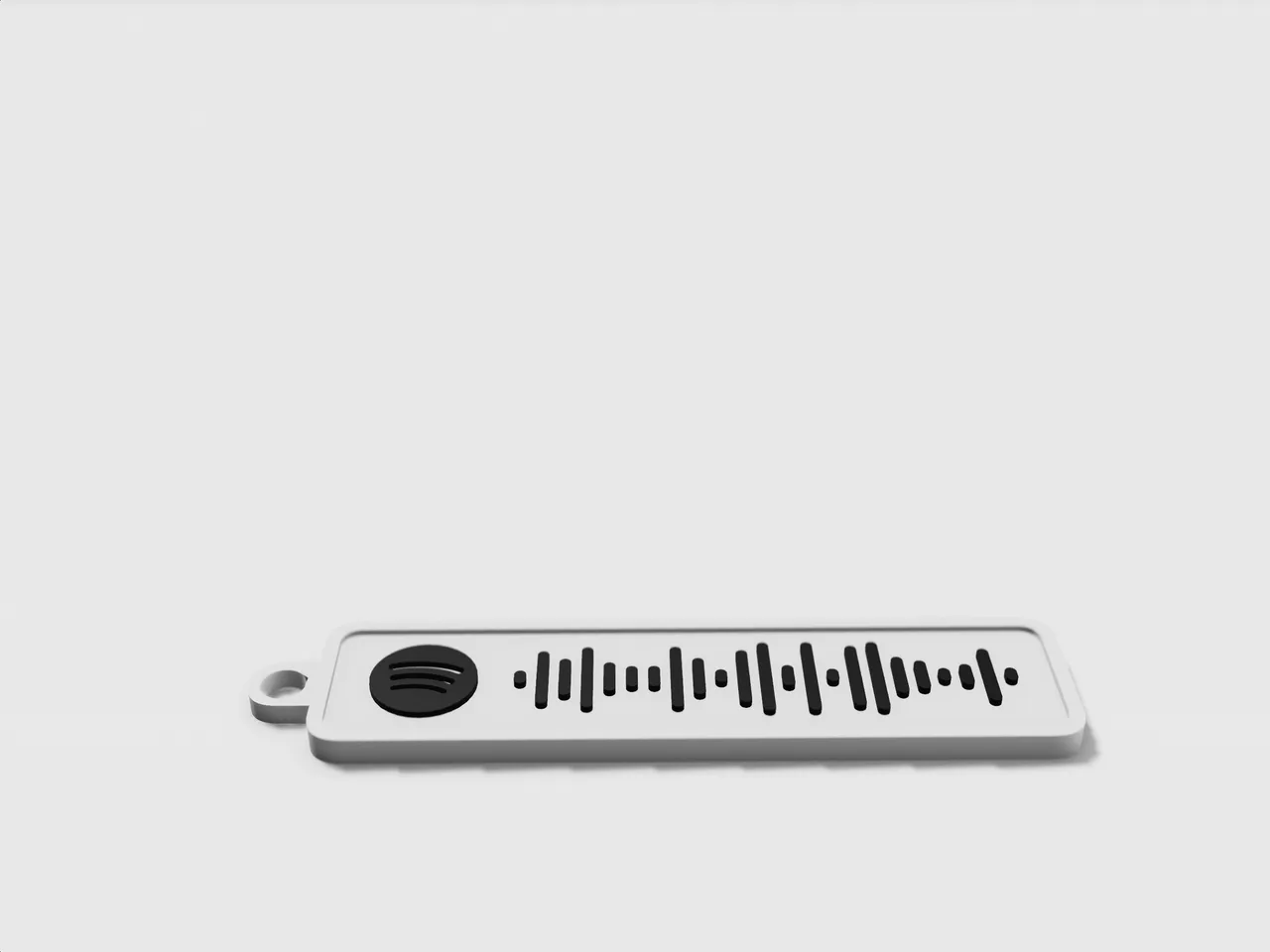 Spotify code Keychain (Comment your song) by ModelMakerPro | Download ...