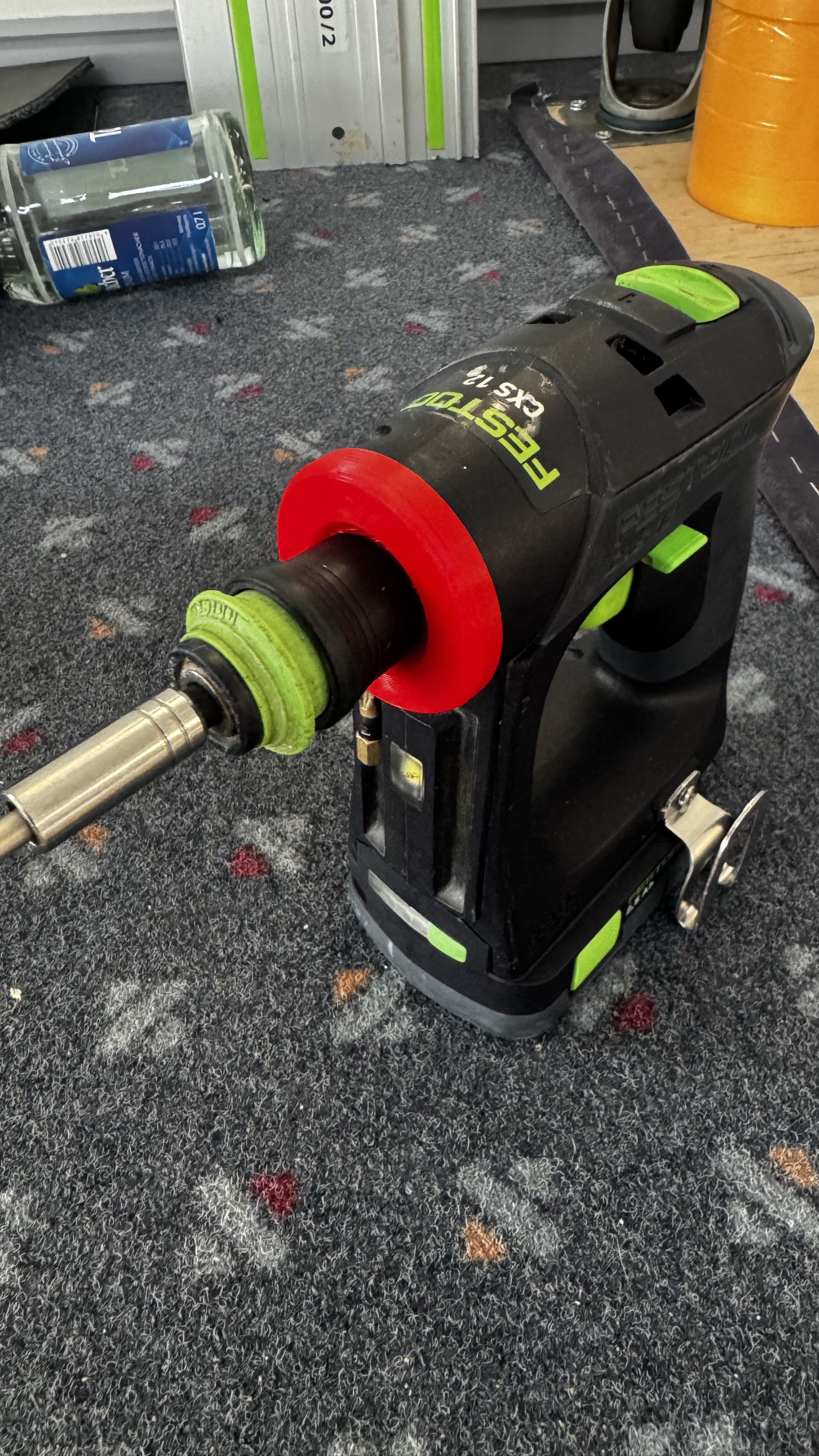 Festool CXS Personalisierung Abdeckung Aufnahme