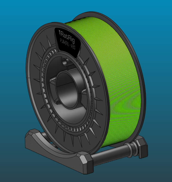 SpoolRoller made of V-Slot wheels