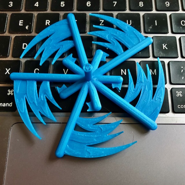 Rotating Baton for Actionfigures — thumbnail 2