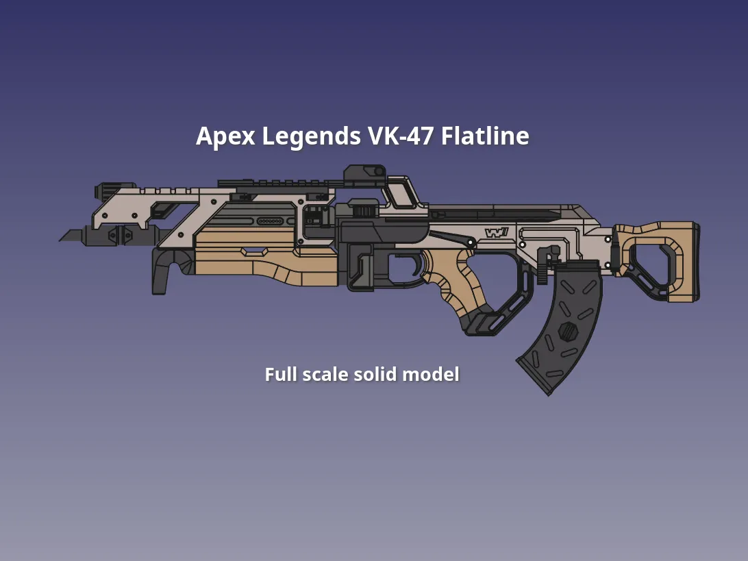 APEX フラットライン　flatline モデル APEX】シーズン26の3色リカラー ミシックフラットラインの詳細