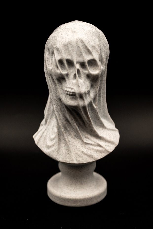 Draped Skull Bust (Pre Supported) — miniatura 2