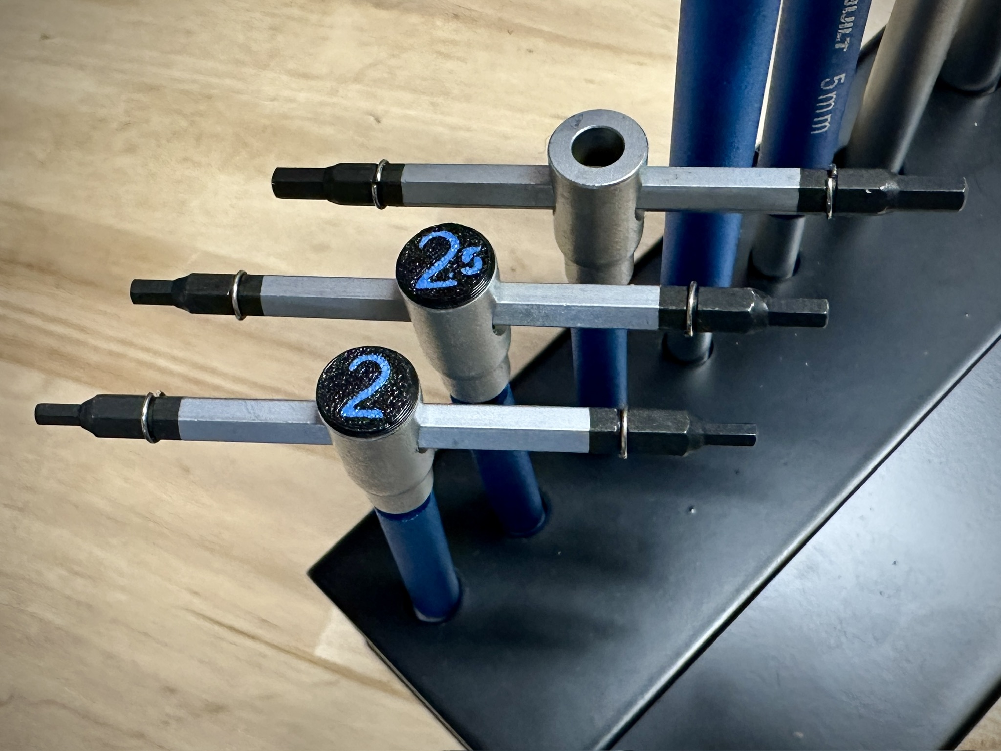 Tag Inserts for Powerbuilt T-Handle Hex Allen Wrench Set