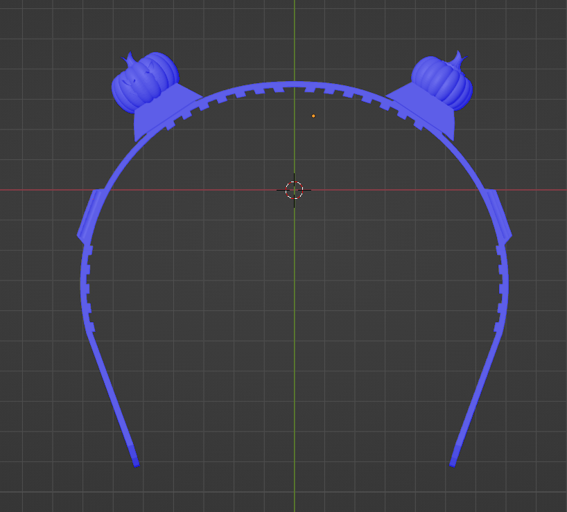 Headband with Pumpkin Ears — miniatura 2