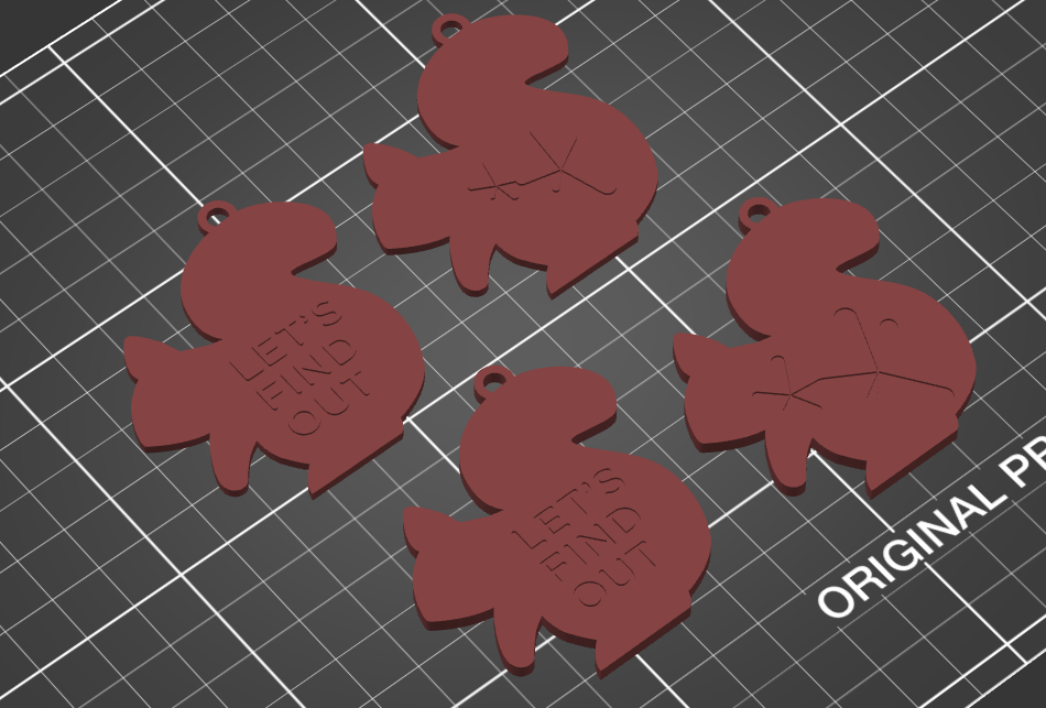 ALD Squirrel Keychain