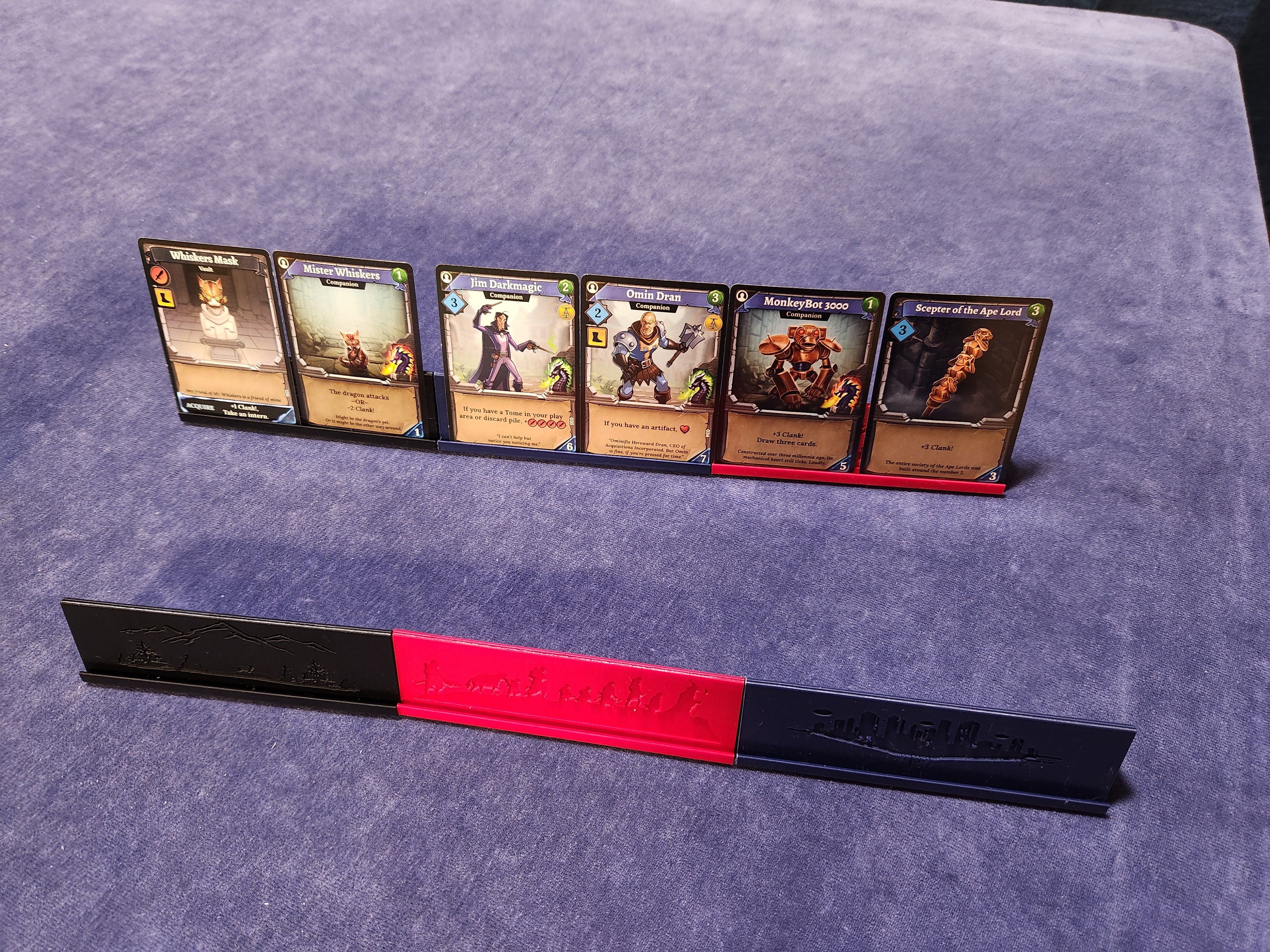 Clank! Market card display