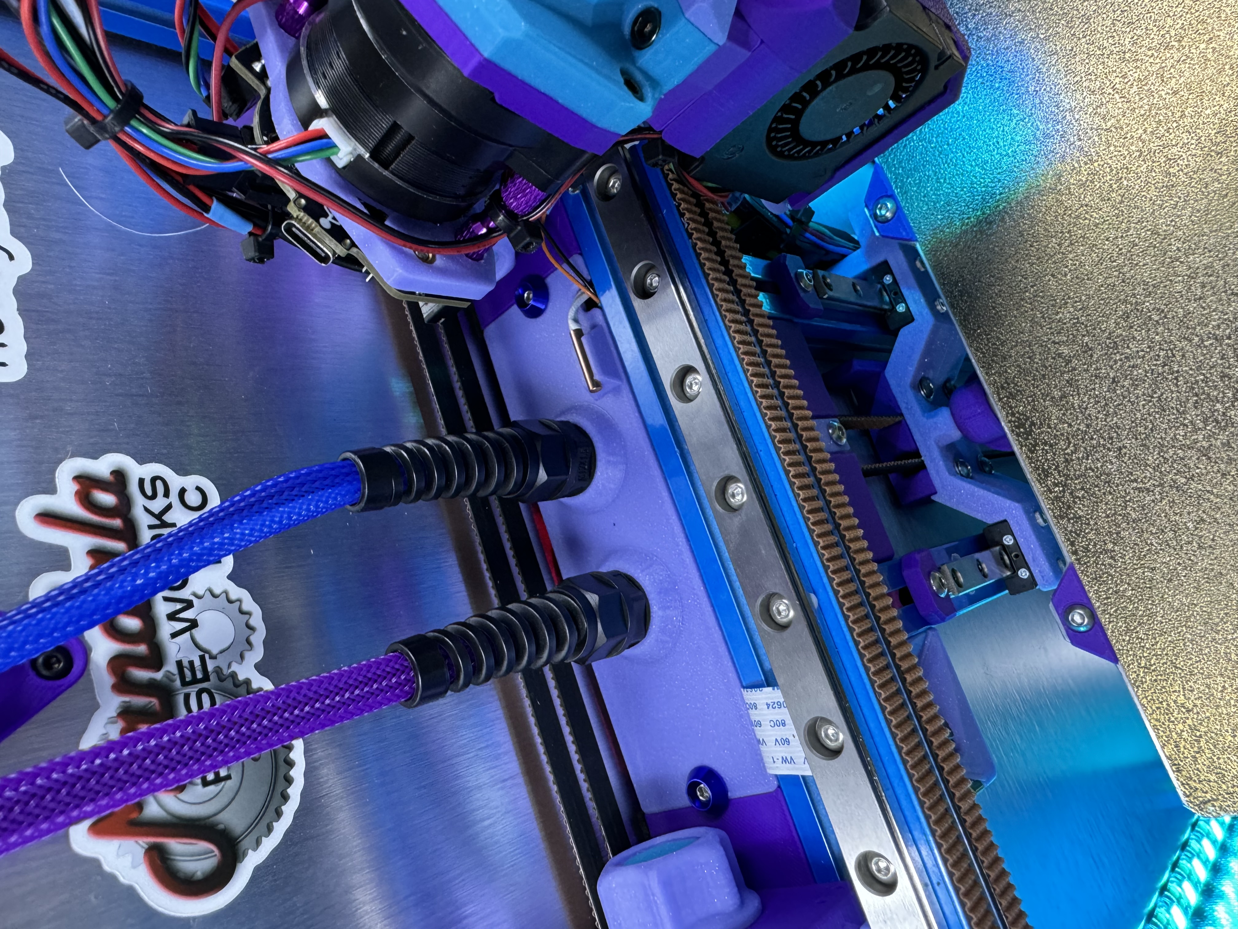 V0/T0 Rear Separator - Dual M12 Glands