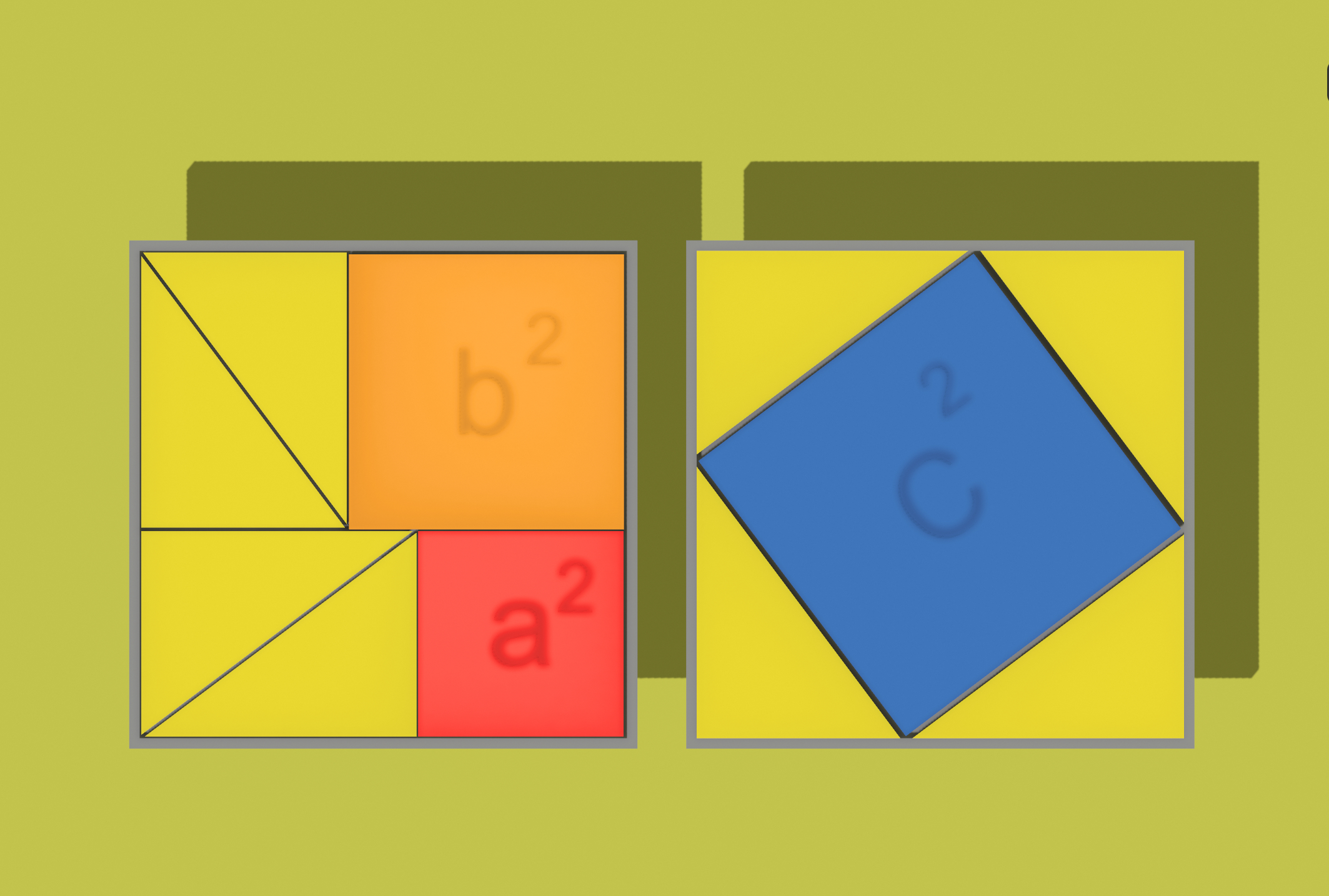 Triangle Shuffle Pythagoras' Secret Move! by Stemonkey Download free