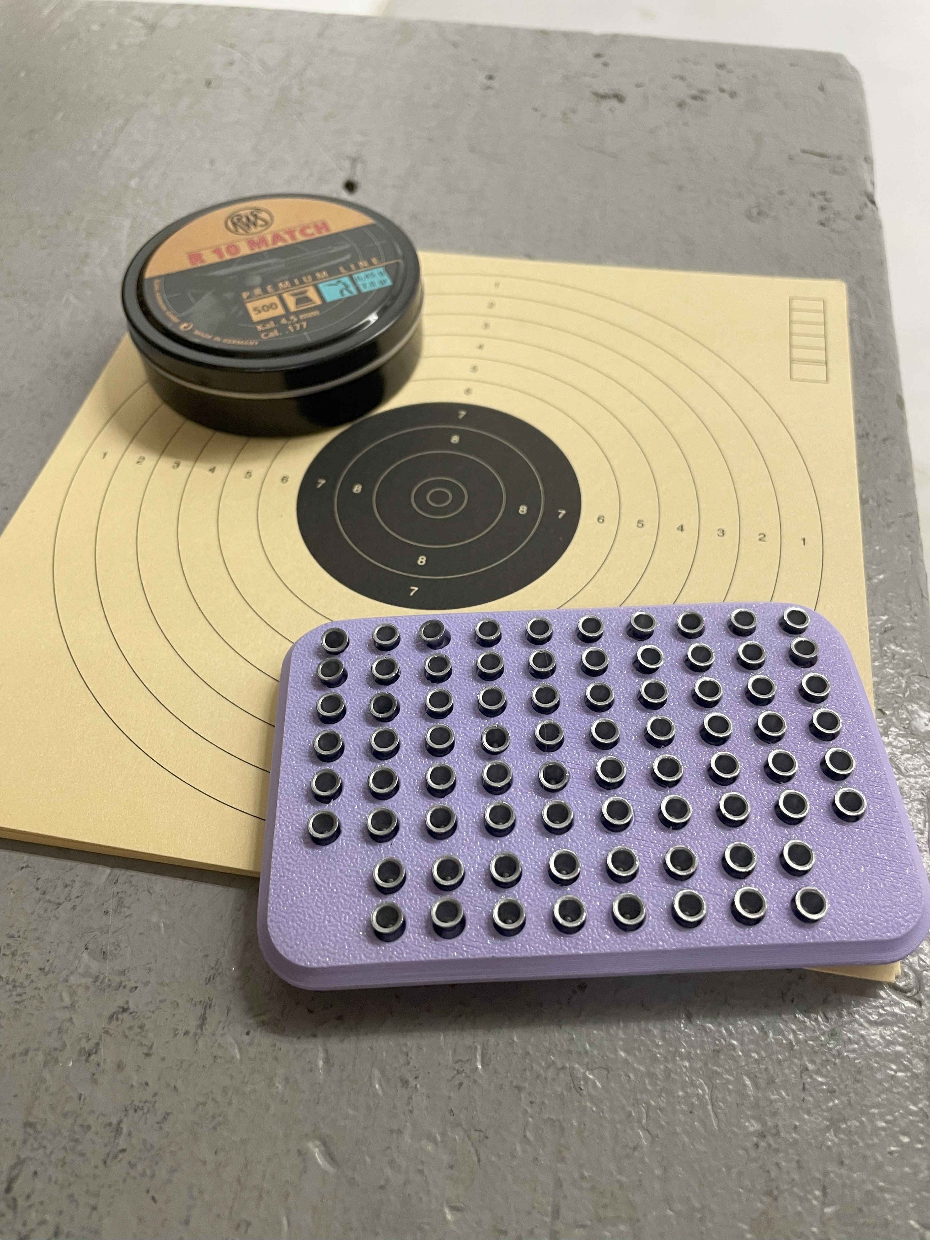 Match Pellet Holder - .177 / 4.5mm Pellets