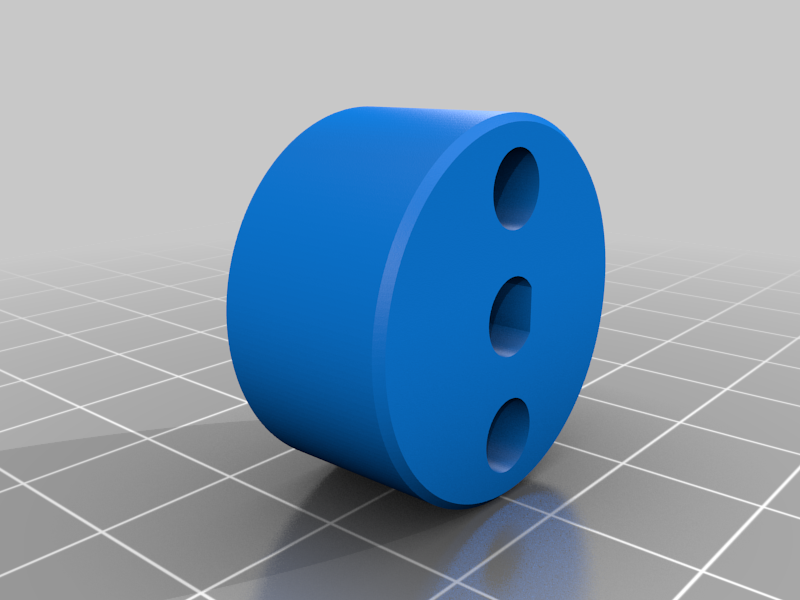Lego wheel to stepper adapter