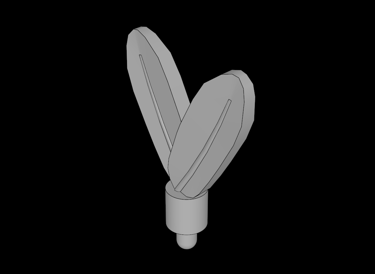 Lego Compatible (30126.dat) Minifig Feathers with Pin