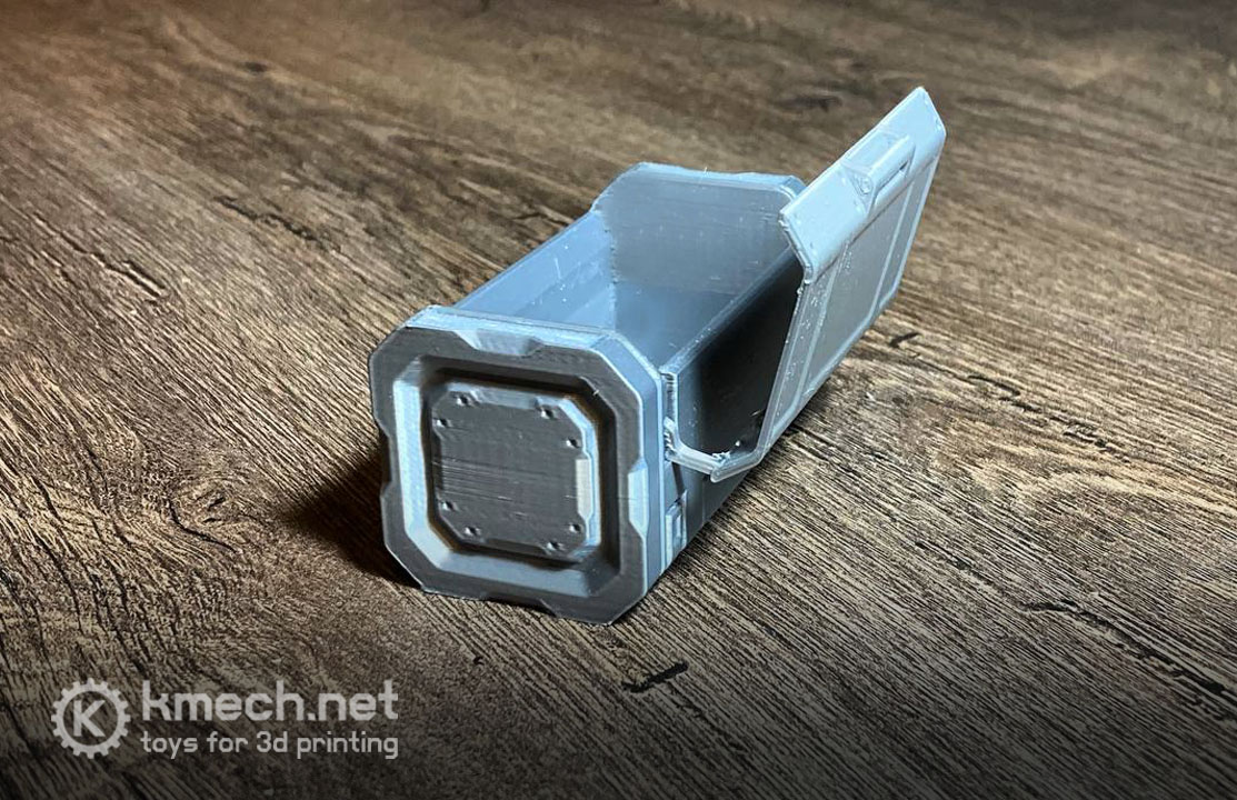 Miniatura 2 do modelo 3D Scifi Container