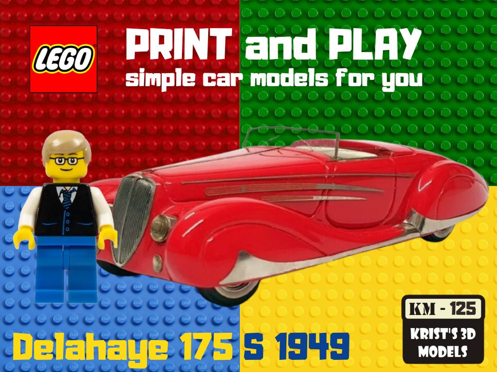 LEGO Delahaye 175 S 1949