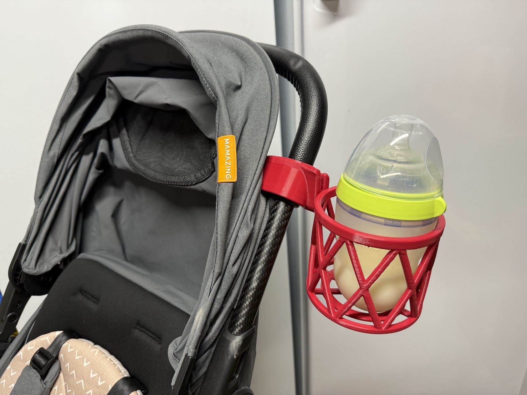 Modular mounting with cup holder for Mamazing Ultra Air X baby stroller