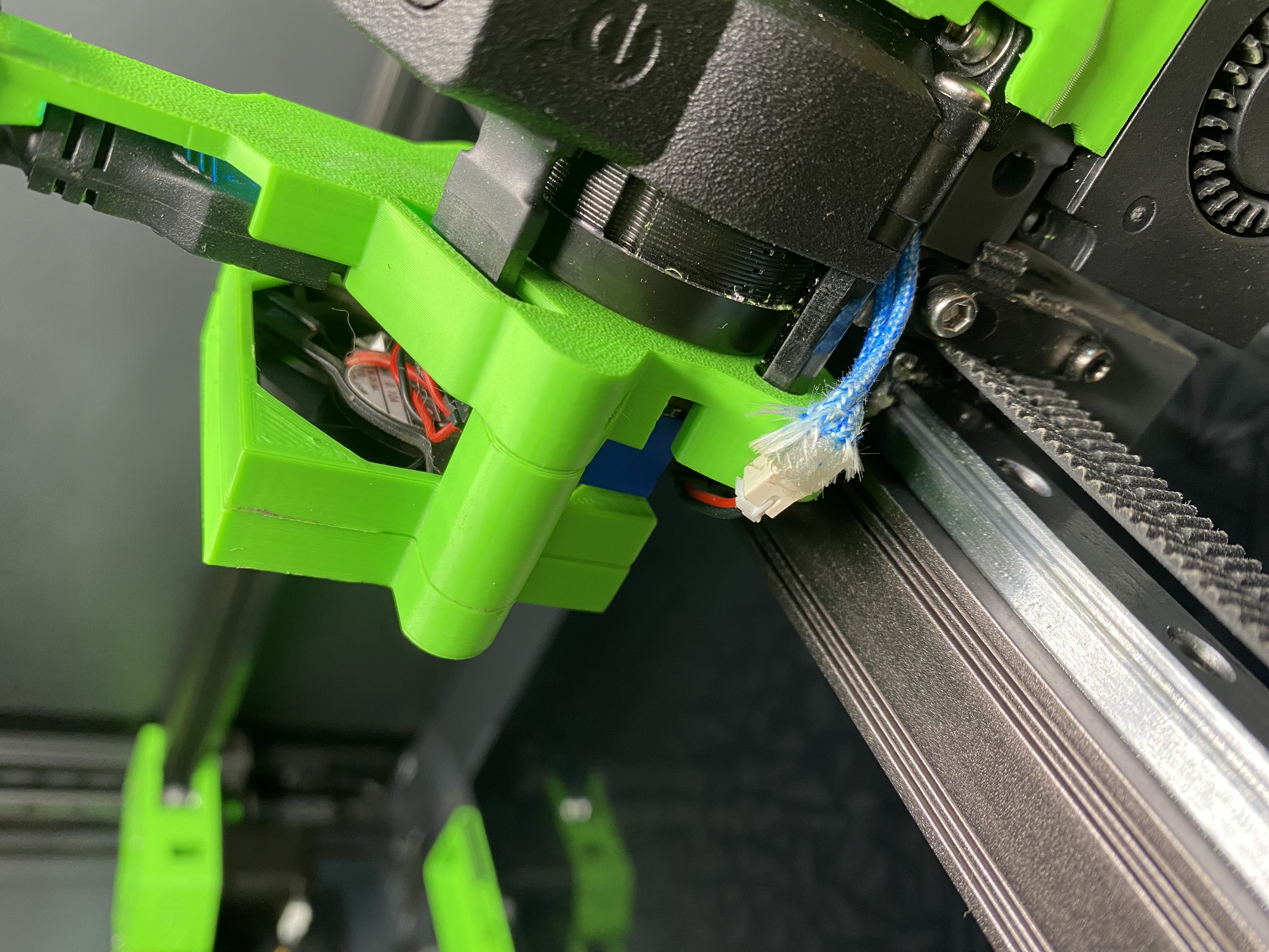 Orbitool Fan Mount 4010 w/umbilical support. — thumbnail 5