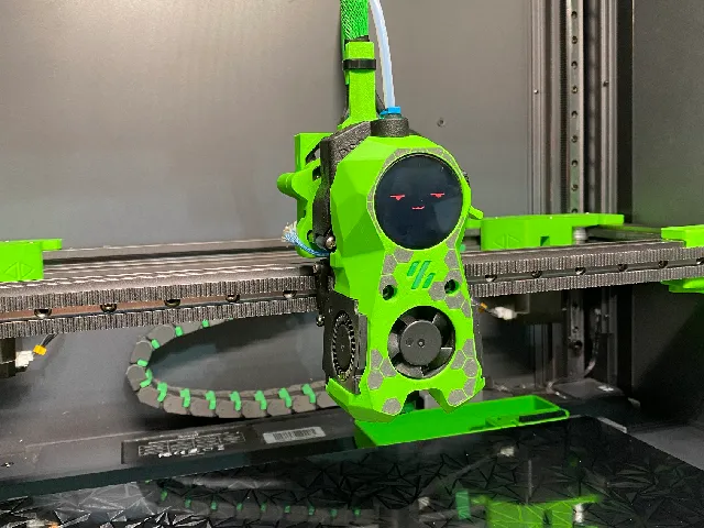 Orbitool Fan Mount 4010 w/umbilical support.