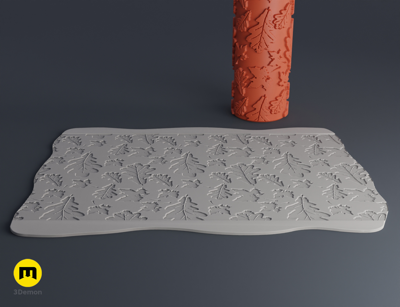 Miniatura 18 do modelo 3D Autumn Texture Rollers
