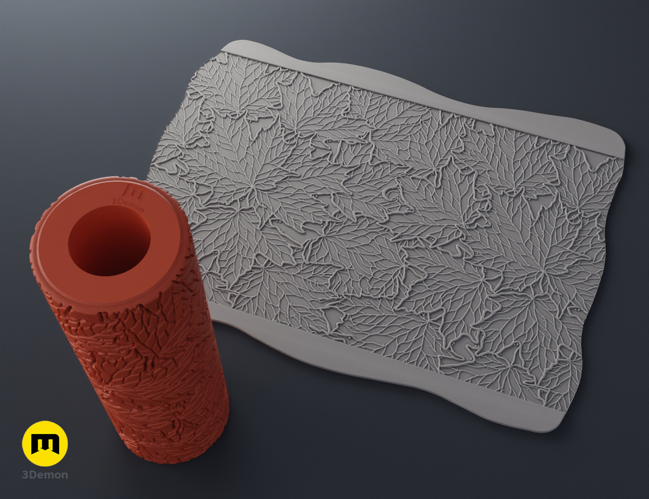 Miniatura 23 do modelo 3D Autumn Texture Rollers