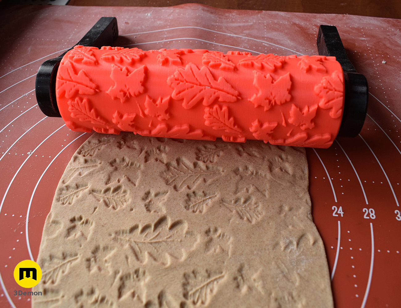 Miniatura 10 do modelo 3D Autumn Texture Rollers