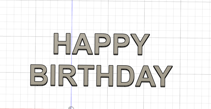 HAPPY BIRTHDAY
