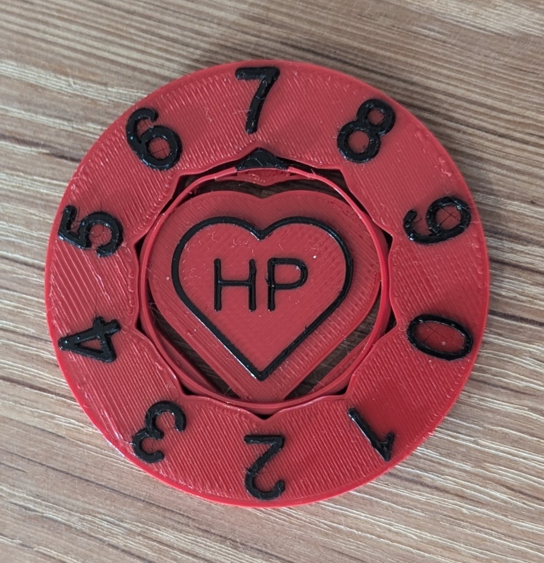 Life Counter Print-in-place