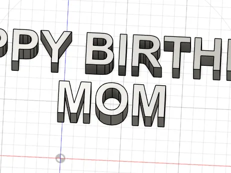 HAPPY BIRTHDAY MOM