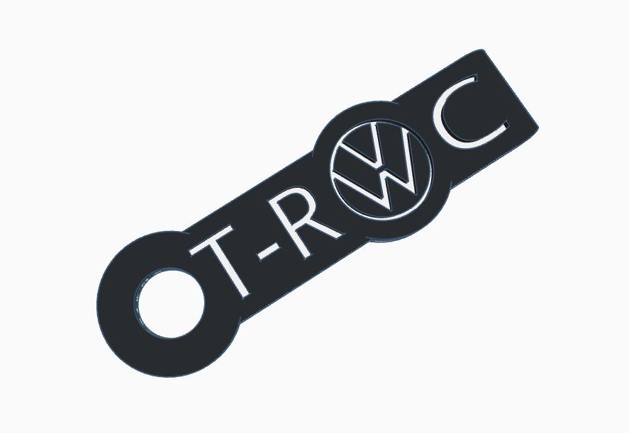 VW T-Roc Keychain Anhänger