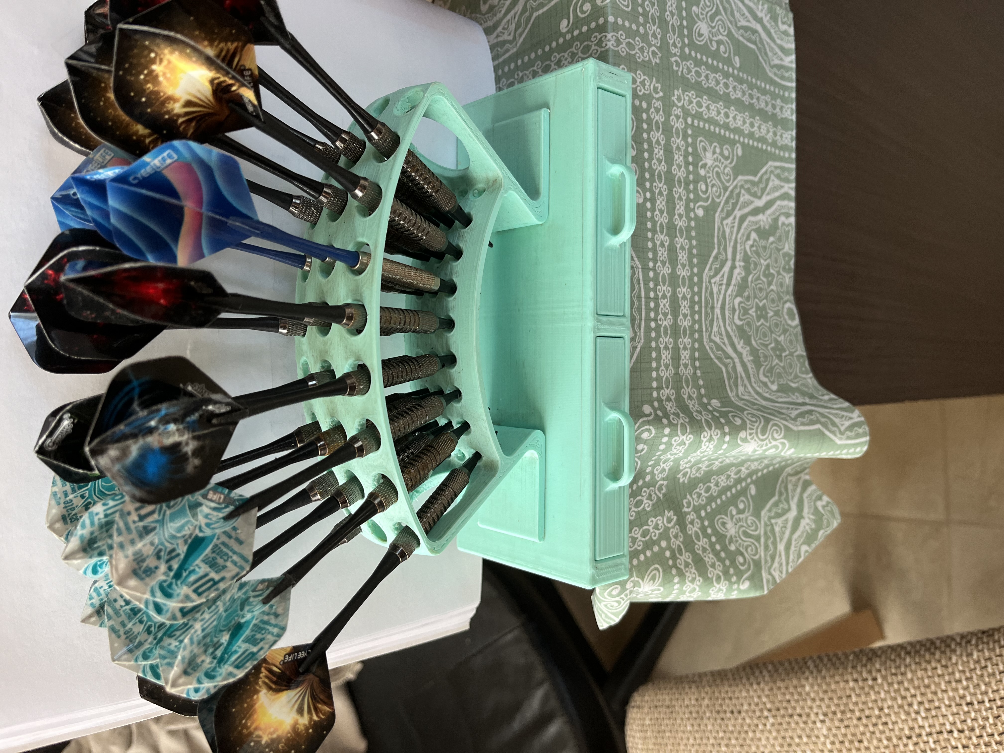 Dart tolls and harrows holder