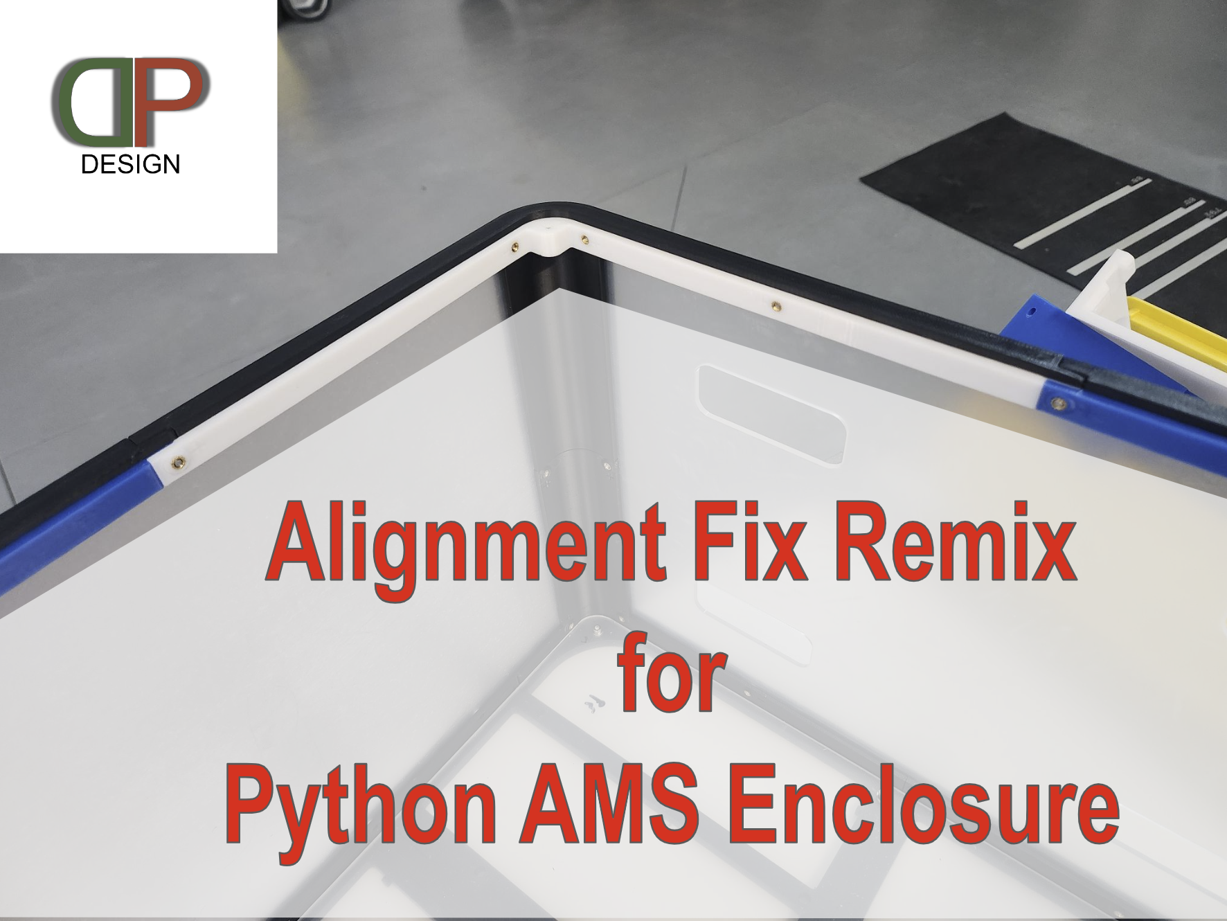{Alignment Fix Remix} for Python AMS Enclosure 3D model thumbnail