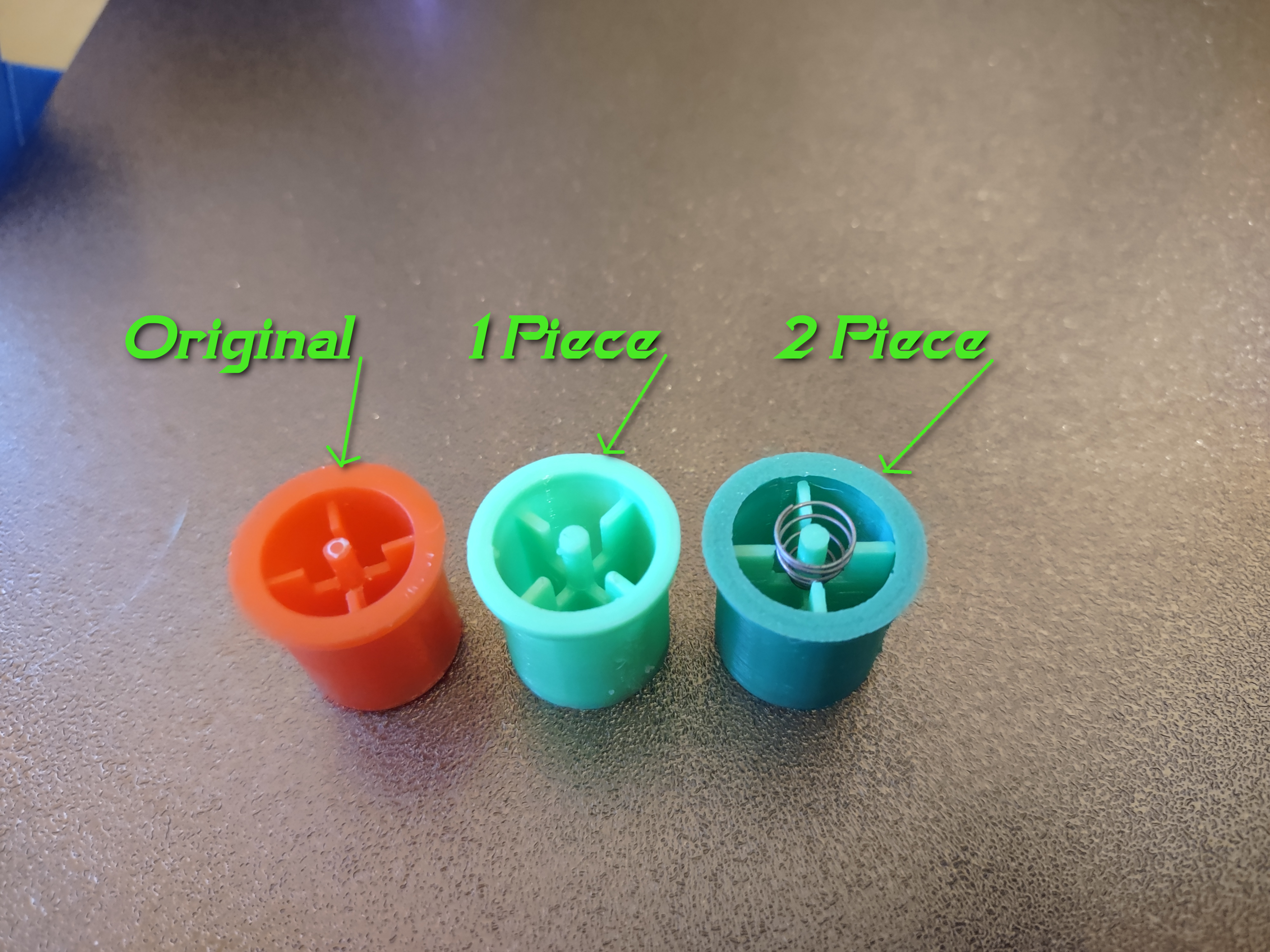 Miniatura 2 do modelo 3D Replacement Fire Button for Atari 2600 Console Controller