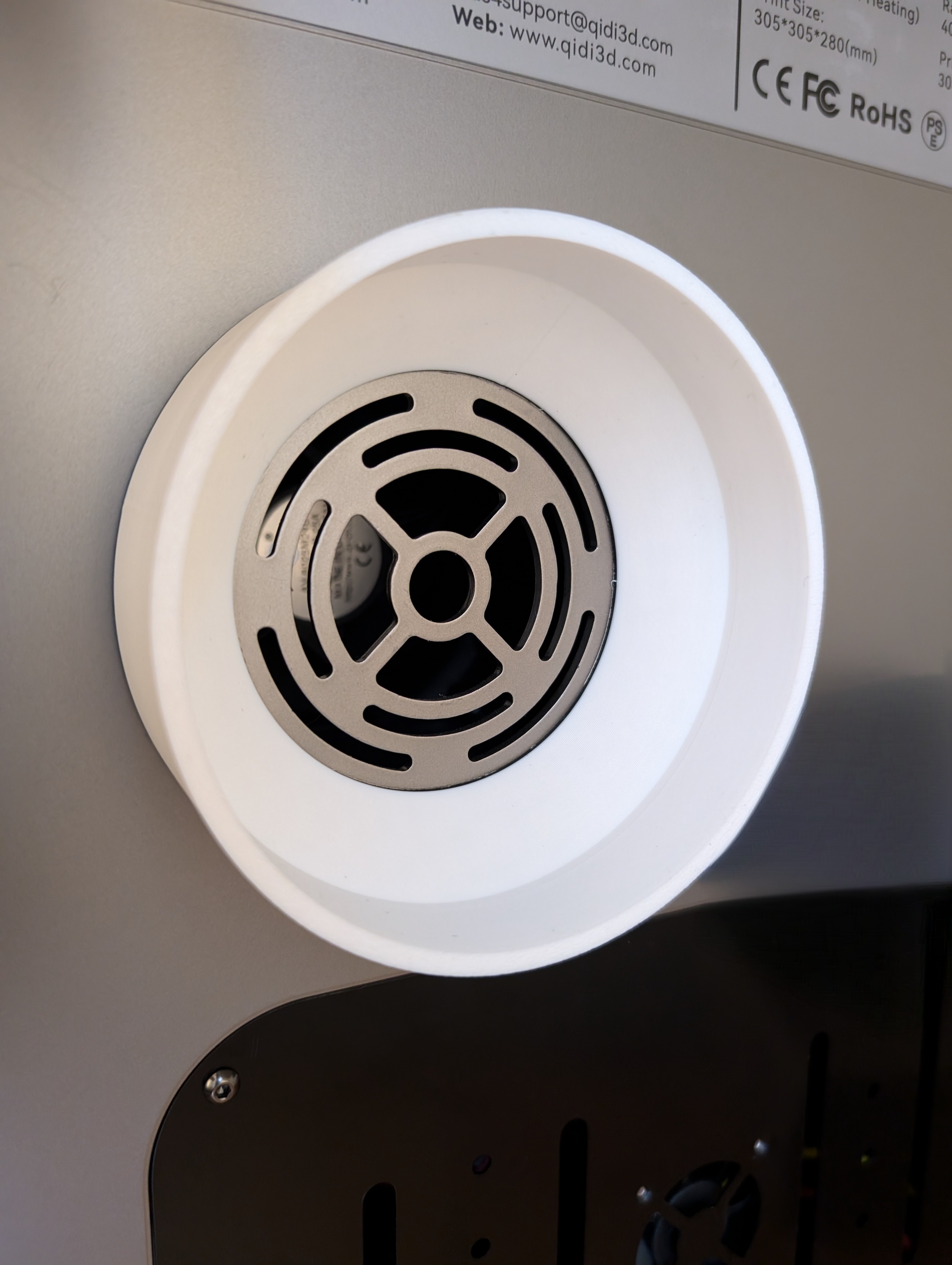 Qidi Plus 4 - 4 inch duct