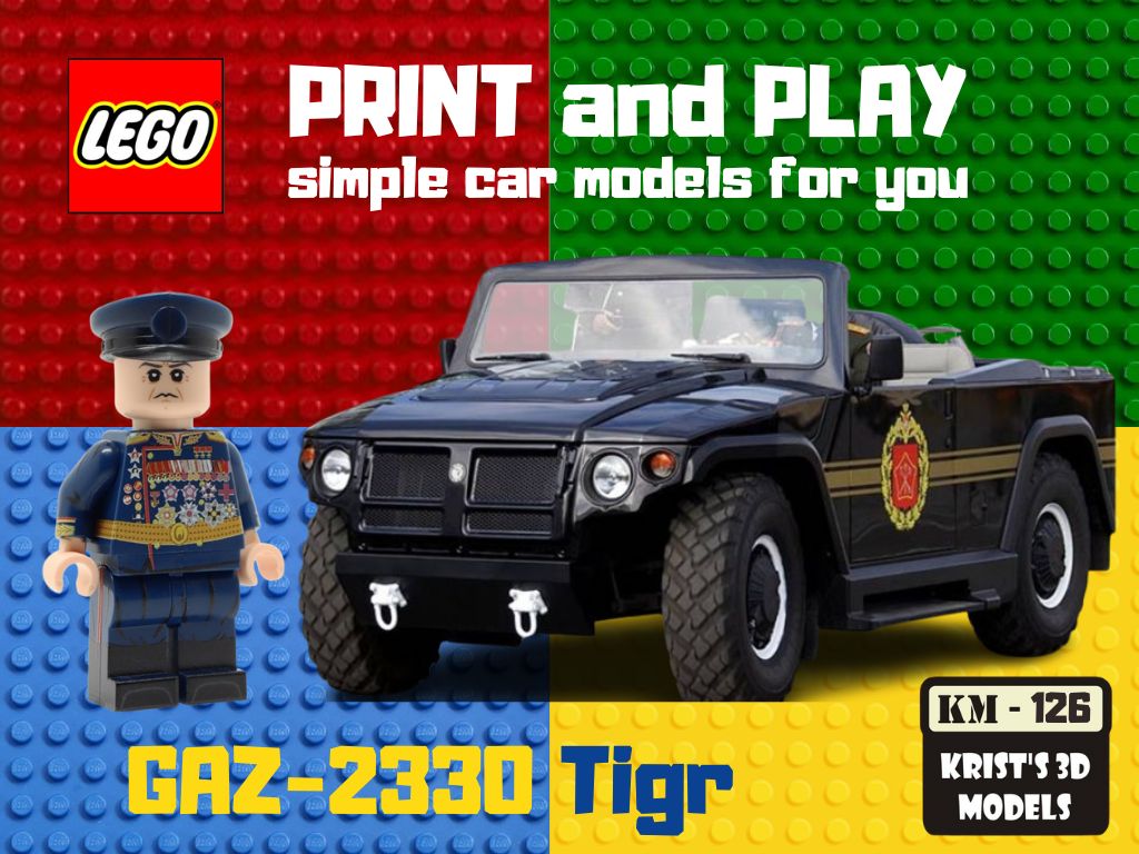 LEGO GAZ-2330 Tigr